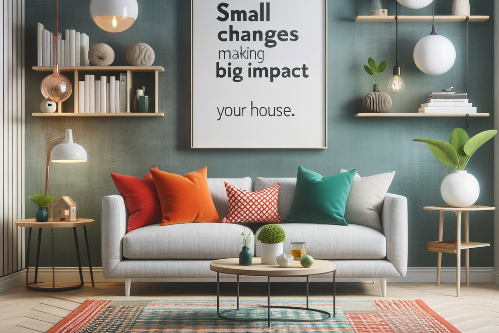 Petits changements pour un grand impact dans votre maison